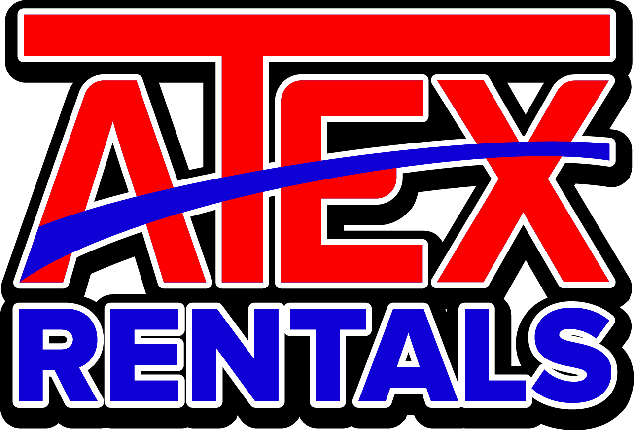 ATEX RENTALS LOGO WITH OUTLINE