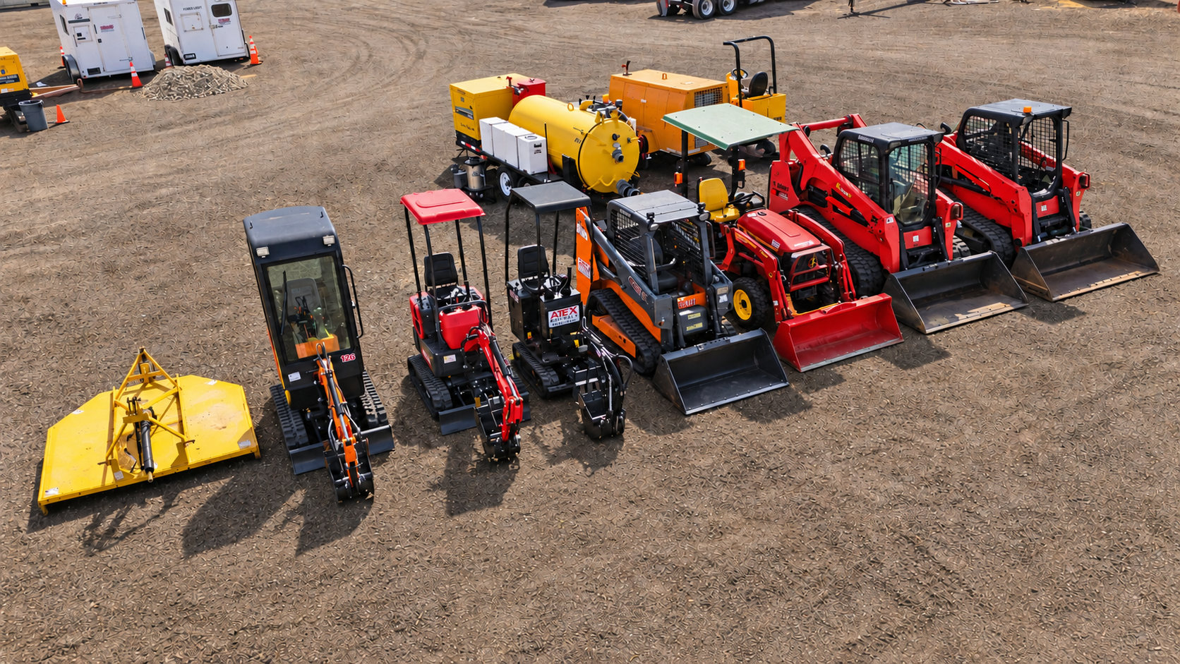ATEX-mini-excavators-earthmoving-red